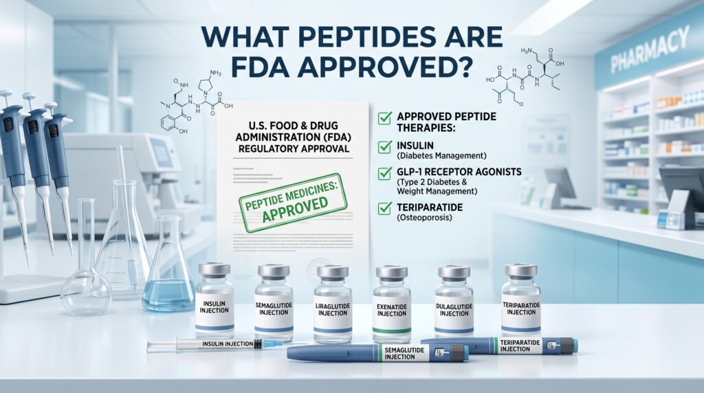 what peptides are fda approved