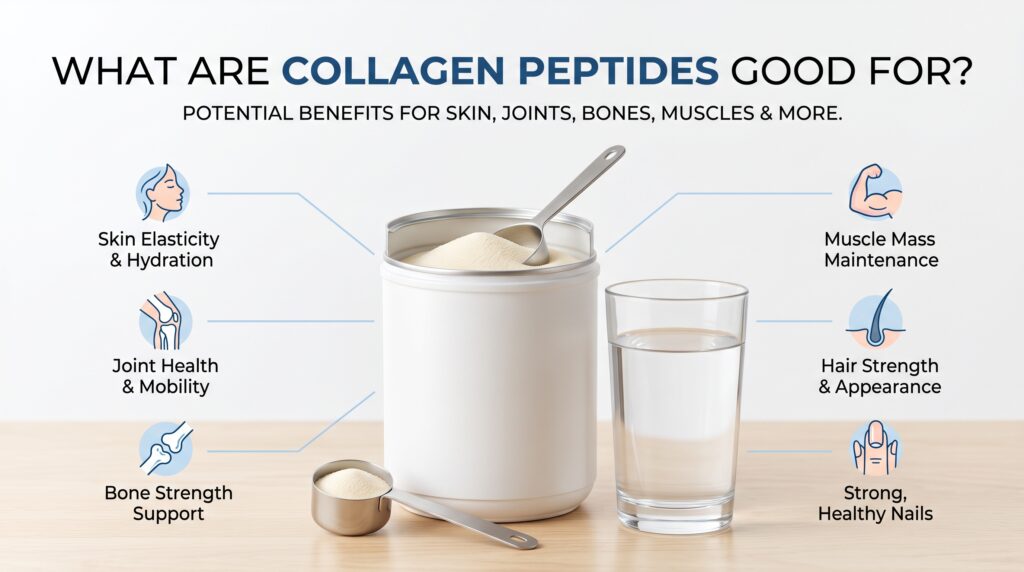 what are collagen peptides good for